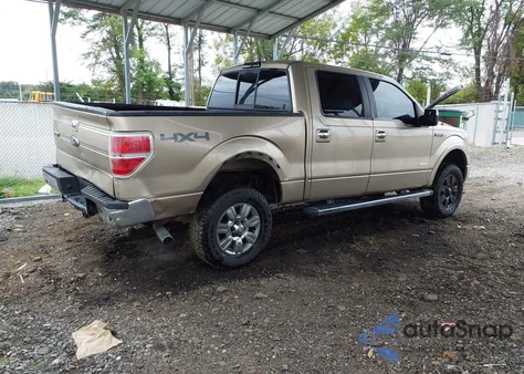 2012 Ford F-150 Lariat from USA, damaged, VIN 1FTFW1ET6CFB37446